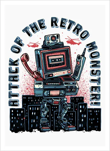 Attack of the Retro Monster
