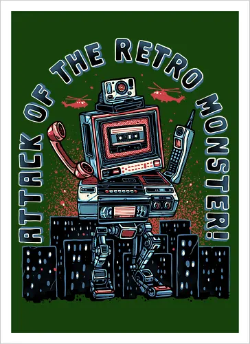 Attack of the Retro Monster