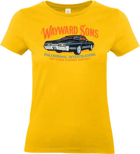 Wayward Sons - Paranormal, paranormal, TV series, horror, adventure, TV show, vehicle, thriller, fantasy - Standard T-Shirt (Women)