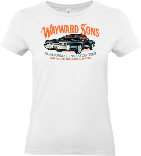 Wayward Sons - Paranormal, paranormal, TV series, horror, adventure, TV show, vehicle, thriller, fantasy - Standard T-Shirt (Women)