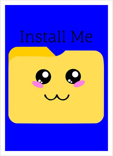 Cute Kawaii Install Me (Süßes Kawaii Installier Mich)