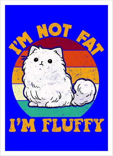 I'M NOT FAT, I'M FLUFFY