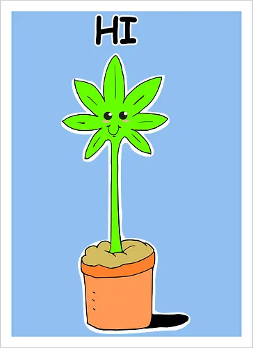 Cute Kawaii Weed (Süßes Kawaii Weed)