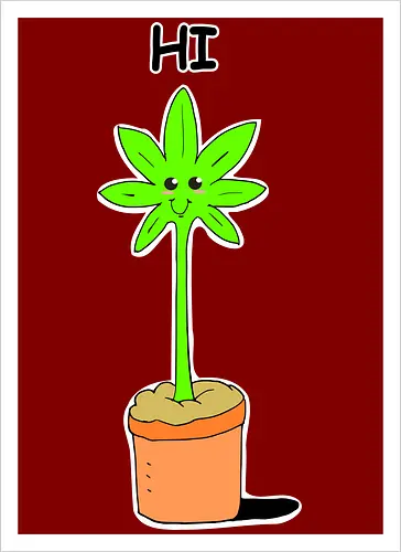 Cute Kawaii Weed (Süßes Kawaii Weed)