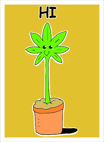 Cute Kawaii Weed (Süßes Kawaii Weed)