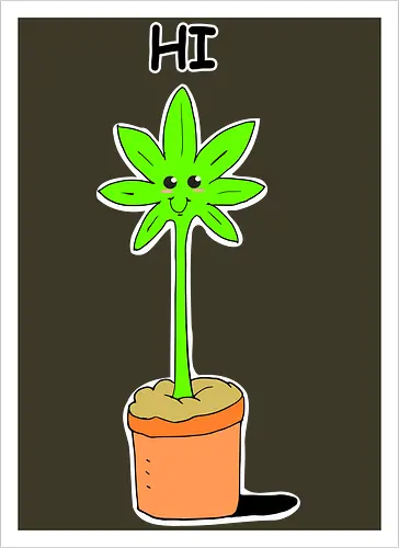 Cute Kawaii Weed (Süßes Kawaii Weed)