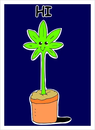 Cute Kawaii Weed (Süßes Kawaii Weed)