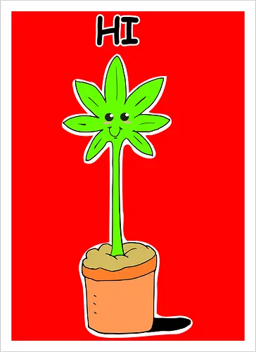 Cute Kawaii Weed (Süßes Kawaii Weed)