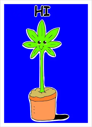 Cute Kawaii Weed (Süßes Kawaii Weed)