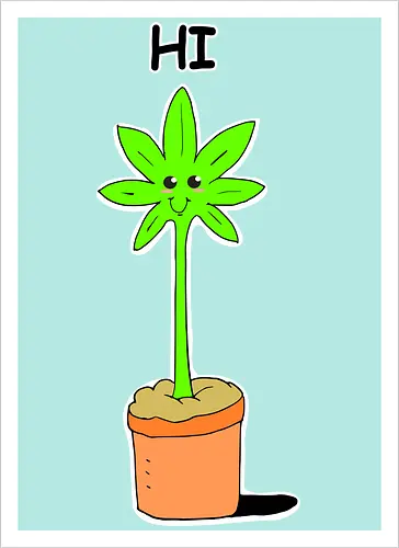 Cute Kawaii Weed (Süßes Kawaii Weed)