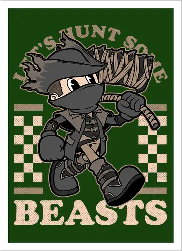 Game Mascot Beast Hunter
