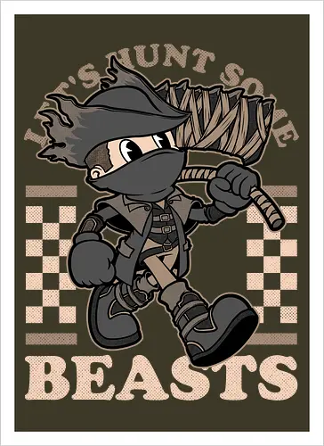 Game Mascot Beast Hunter