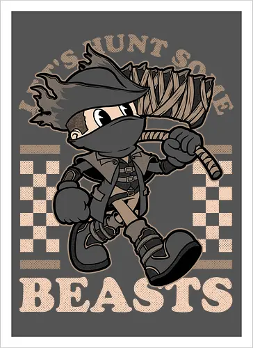 Game Mascot Beast Hunter