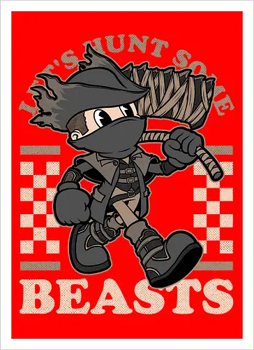 Game Mascot Beast Hunter