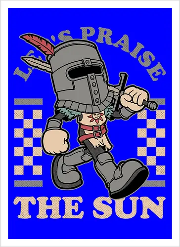 Game Mascot Sun Warrior