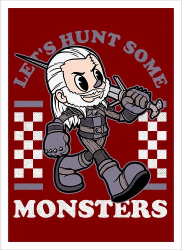 Game Mascot Wizard Hunter