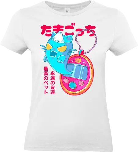 TAMAGOTCHI - tamagotchi, anime, cute, kawaii, pet, virtual pet, joke, retro, japan, japanese - Standard T-Shirt (Women)