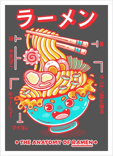 RAMEN ANATOMY (variant 1)