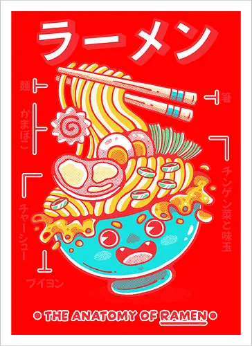 RAMEN ANATOMY (variant 1)