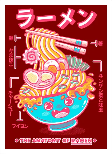 RAMEN ANATOMY (variant 2)