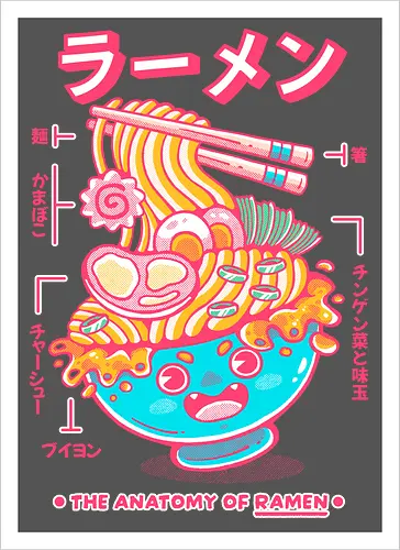RAMEN ANATOMY (variant 2)