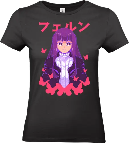 FERN - sousou no frieren, anime, magic, fern, elf, magical girl, anime girl, manga, wizard - Standard T-Shirt (Women)