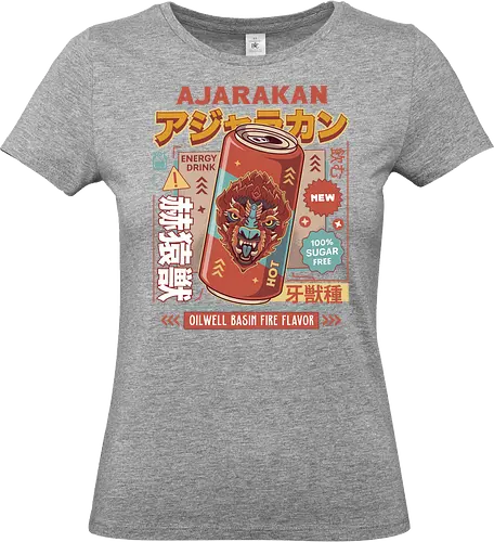 Ajarakan Energy Drink - monster, ajarakan, chatacabra, hunting, gamer, gaming, video games, iceborne, wyvern, felyne, hunting horn, pickle, hunter monster world, game, coffee, gamer, gaming, video games, hunter, monster rise, monster wilds - Standard T-Shirt (Women)