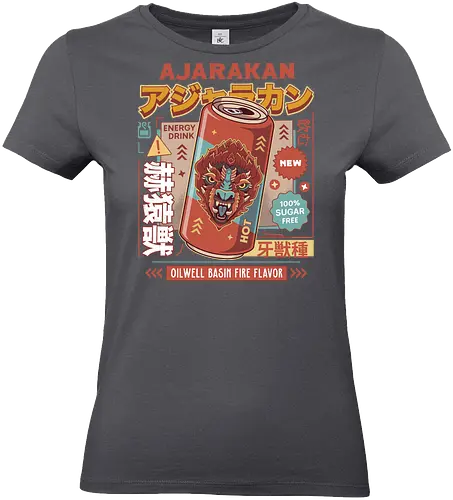 Ajarakan Energy Drink - monster, ajarakan, chatacabra, hunting, gamer, gaming, video games, iceborne, wyvern, felyne, hunting horn, pickle, hunter monster world, game, coffee, gamer, gaming, video games, hunter, monster rise, monster wilds - Standard T-Shirt (Women)