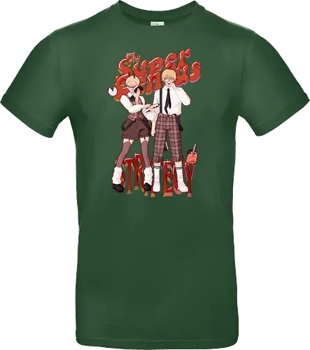 The Super Genius Strategy!! - csm, chainsaw, denji, powy - Standard T-Shirt