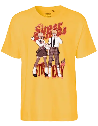 The Super Genius Strategy!! - csm, chainsaw, denji, powy - Fairtrade T-Shirt