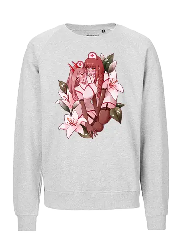 Devil Nurses - makima, powy, chainsaw, csm - Fairtrade Sweatshirt