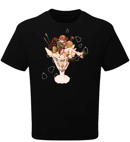 Autumn Parfait - cozy, sweet, kawaii, cute - Oversize T-Shirt