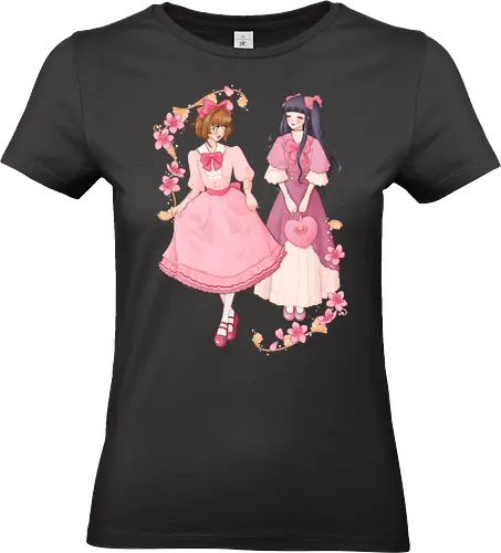 Girls Date - sakura, ccs, cardcaptor, tomoyo, cute - Standard T-Shirt (Women)
