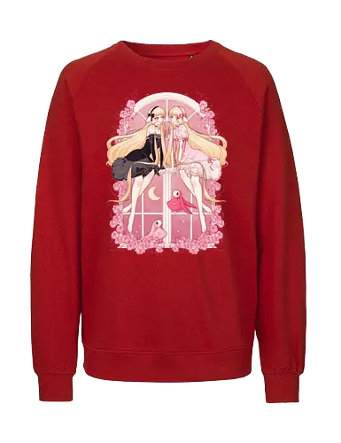 Let Me Be With You - chii, chobits, freya, kawaii - Fairtrade Sweatshirt