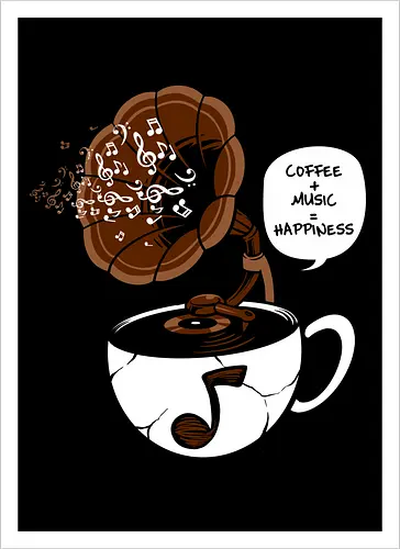 coffee and music