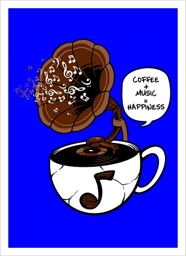coffee and music