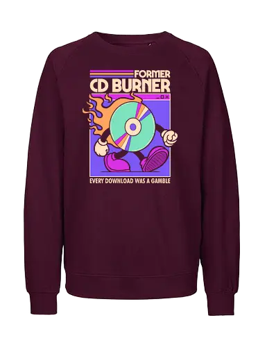 Former Cd Burner - Fairtrade Sweatshirt