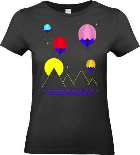Arcade Night - gamer, 70s, 80s, arcade, game, gaming, gaming addict, landscape, retro, video game, video games lover, vintage, arcade games, gaming nerd, videogames - Standard T-Shirt (Women)