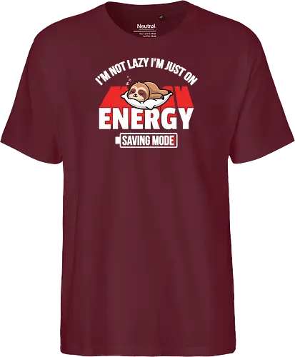 I'm not lazy I'm just on energy saving mode