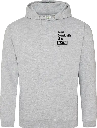 Demokratie - schwarz - Pocket - Standard Hoodie
