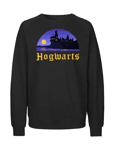 The Magic Awaits at  - magic, magician, pop culture, movies - Fairtrade Sweatshirt