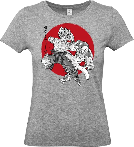 Super Saiyan vs Fourth form - anime, manga, japan, japanese art - Standard T-Shirt (Women)