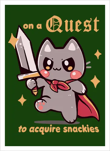On a Quest to acquire snackies