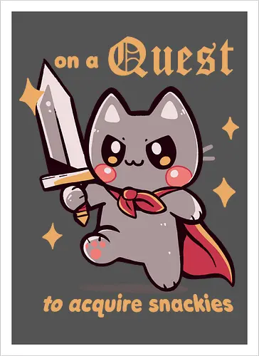 On a Quest to acquire snackies