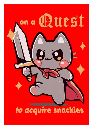 On a Quest to acquire snackies