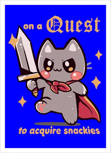 On a Quest to acquire snackies