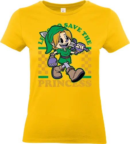 Game Mascot Fantasy Elf - Classic, Video Games, Video Game, Game, Games, Gamer, Mascot, Retro, Vintage, Retro Vintage, Retro Gamer, Retro Cartoon, Adventure, Fantasy, Princess - Standard T-Shirt (Women)