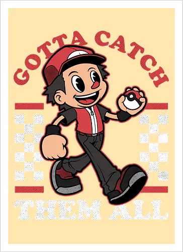 Game Mascot Monster Trainer