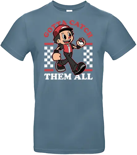 Game Mascot Monster Trainer - Video Games, Video Game, Game, Games, Gamer, Mascot, Retro, Vintage, Retro Vintage, Retro Gamer, Retro Cartoon, Fantasy, Adventure, Monster, Trainer, Training, Fighting, Fight, Classic - Standard T-Shirt