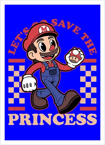 Game Mascot Mushroom Plumber